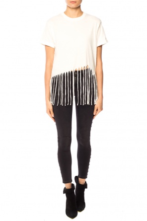 'tami' fringed t-shirt, zdjęcie 2 'tami' fringed t-shirt od AllSaints